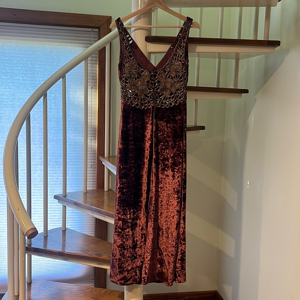 Ralph Lauren 50th Anniversary Annetta Velvet Dress - Picture 6 of 16